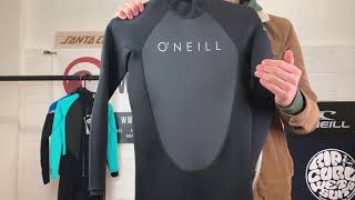 O/'Neill Youth Reactor-2 3//2mm Back Zip Full Wetsuit