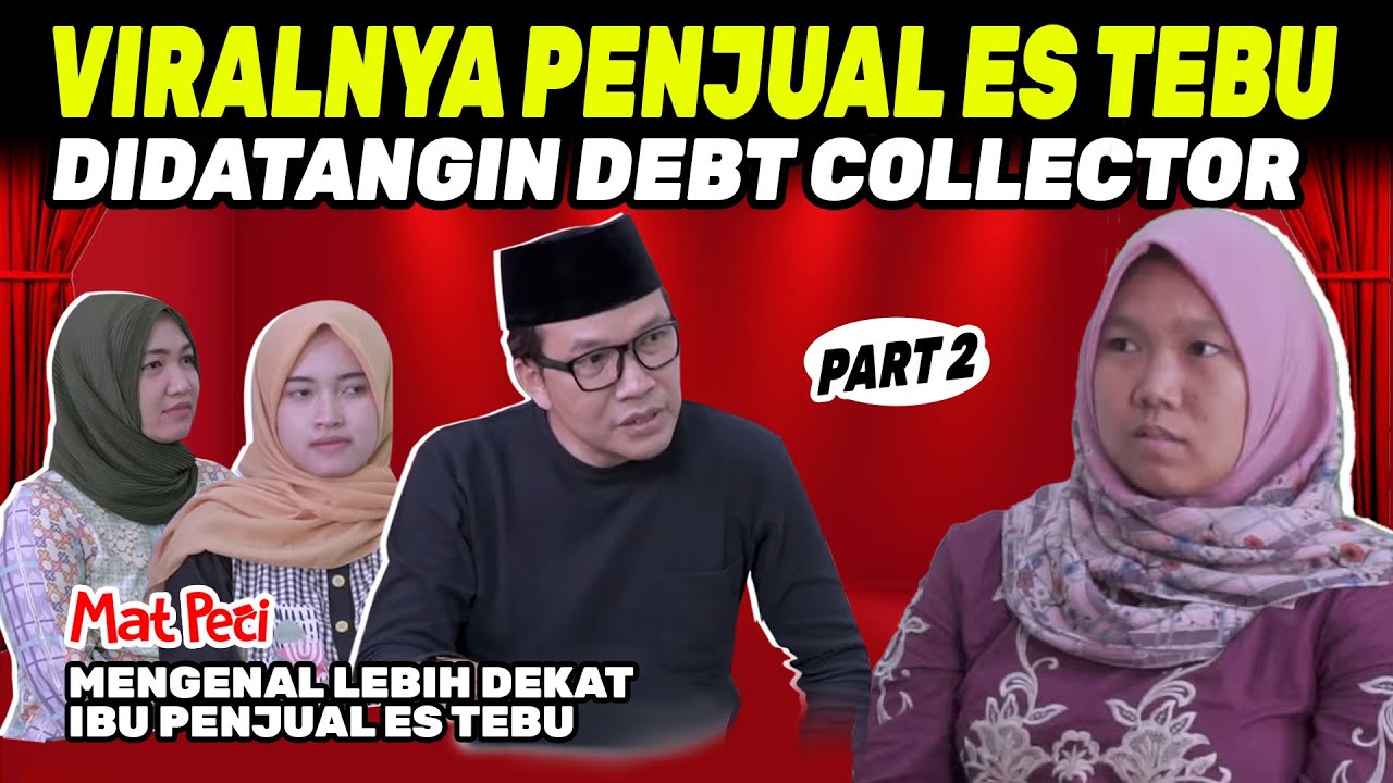 TEGANG ABISS‼️ LAGI PODCAST, IBU PENJUAL ES TEBU DI DATANGIN DEBT COLLECTOR (PART 2)