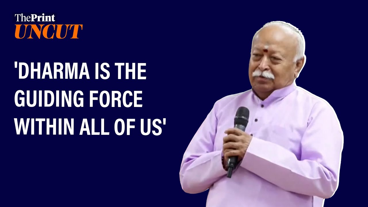 As long as 'dharma' drives Bharat, it will continue to be 'Vishwaguru': RSS chief Mohan Bhagwat