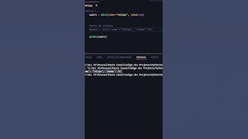 🐍 Você conhece essas 3 formas de criar dicionário em Python? #python #shorts