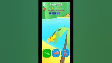 Shape-Shifting Funny Gameplay new Level 206 hyper casual games #shorts #gameplay #shapeshifting