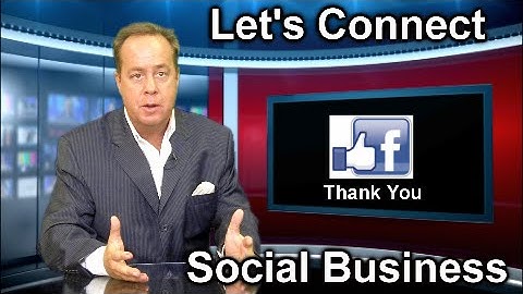 Video Facebook Connecting with Doug Lehman LinkedIn Social Networking