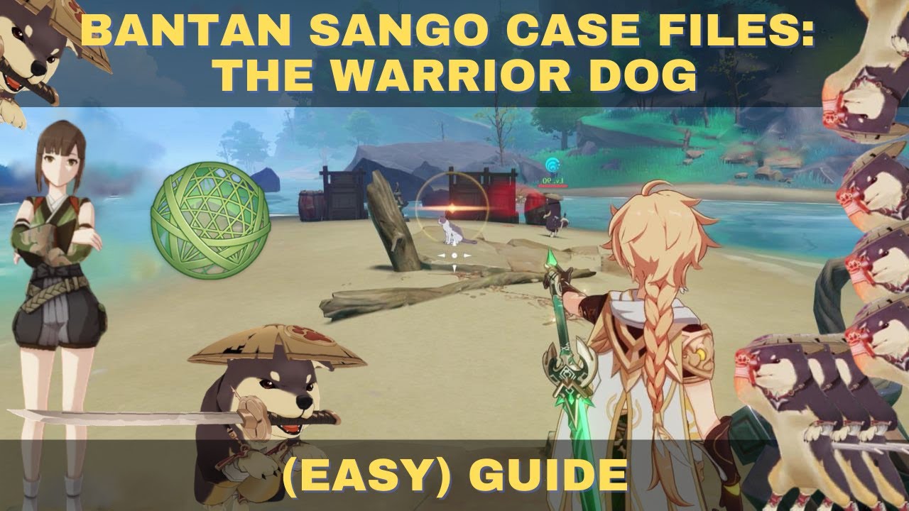 How to clear Bantan Sango Case Files: The Warrior Dog event in Genshin Impact | (Easy) Guide