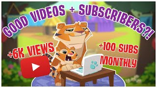 ACTUALLY HELPFUL TIPS : HOW TO HAVE A GOOD ANIMAL JAM YOUTUBE CHANNEL!!!