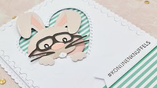 Bunny Cas Card - CCL-ES-EMB13 - Creative Craftlab