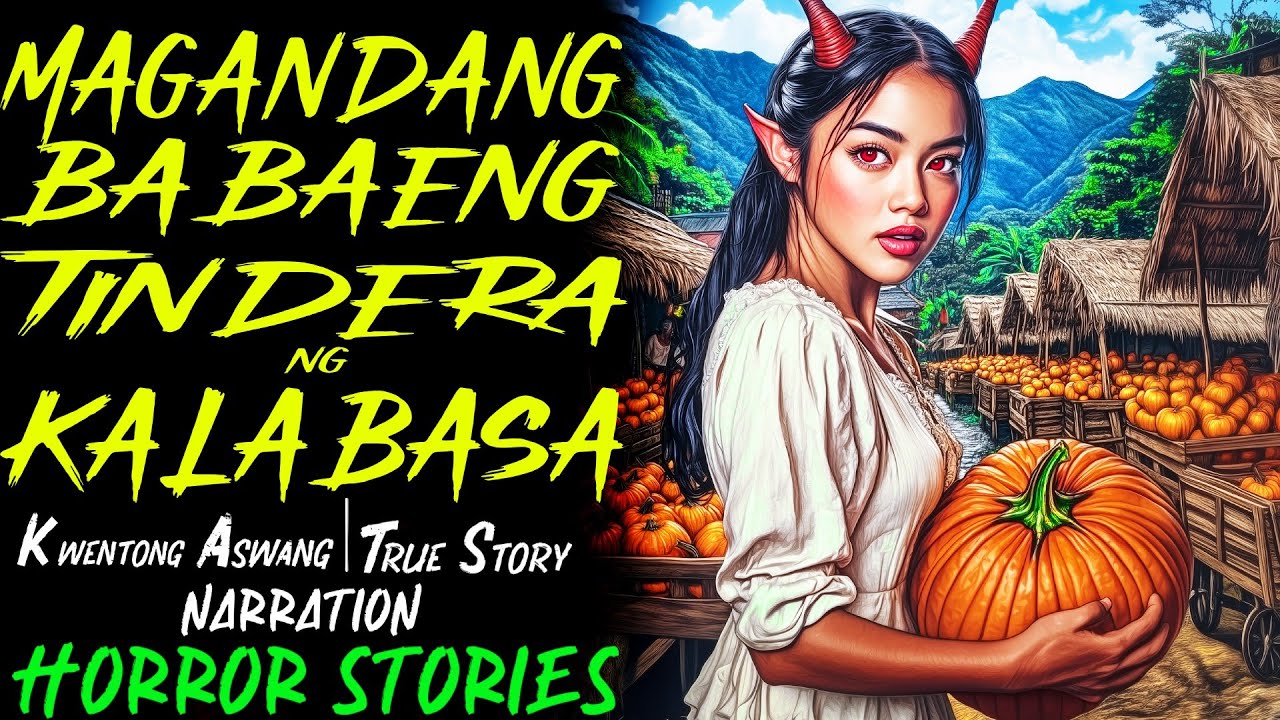 MAGANDANG BABAENG TINDERA NG KALABASA | Kwentong Aswang | True Story