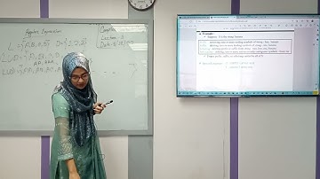 Compiler Construction | Lecture-8 | CSE | Ayesha Siddiqua | University of Scholars