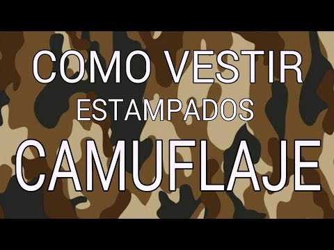 Video: Cómo peinar los pantalones de camuflaje (con imágenes)