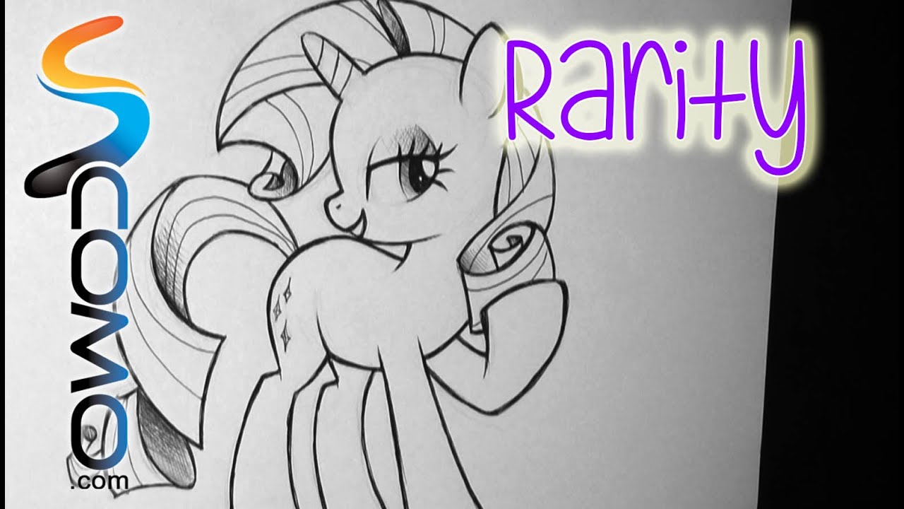 Dibujar a Rarity de My Little Pony - YouTube Dibujar a Rarity de My Little Pony - YouTube