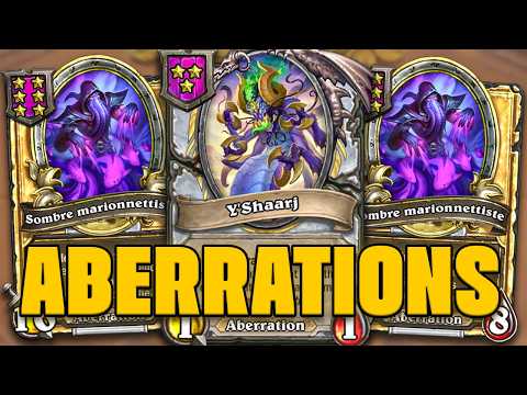 LA MEILLEURE UTILISATION DES ABERRATIONS | Hearthstone Battlegrounds