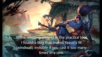 Yasuo Windwall Bug Patch 7 6