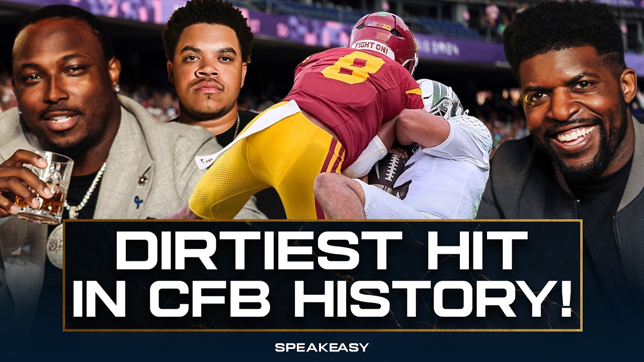 Dante Moore Gets KNOCKED OUT COLD! Was This the Dirtiest Hit in CFB History?