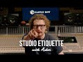 Studio etiquette  with asher odde