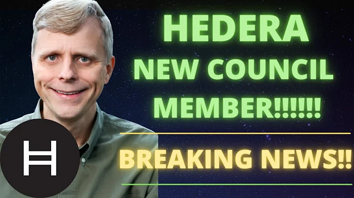 Hedera Hashgraph (HBAR) New Hedera Governing Council Member!! (BREAKING NEWS!!!)