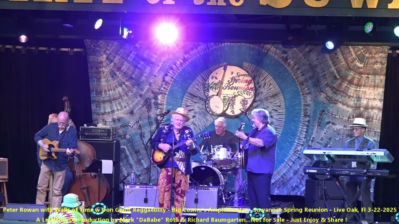 Peter Rowan Walls of Time w Don Grant Reggaebilly -  Suwannee Spring Reunion   3-22-2025