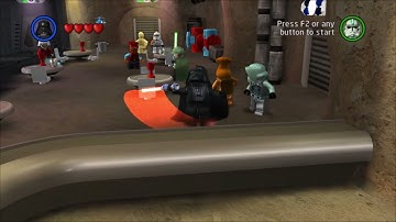 PROTOTYPE Darth Vader Animations - Lego Star Wars: The Complete Saga