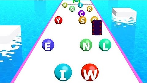 ABC Run - 2048 Alphabet Runner - All Levels Gameplay Walkthrough - iOS Android