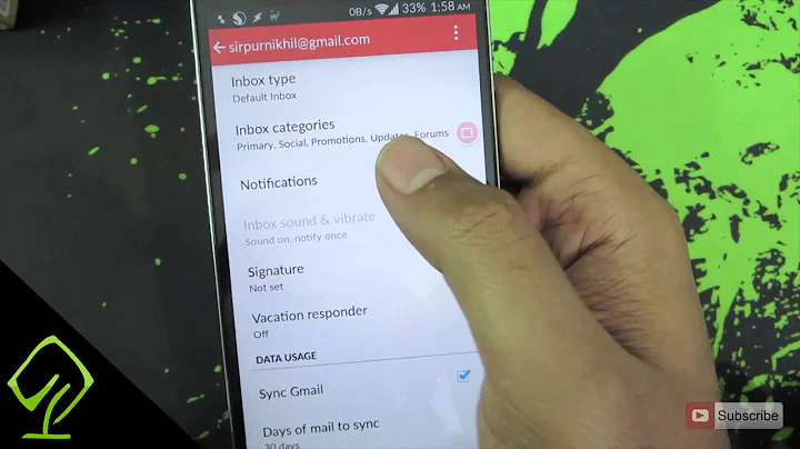 How to Enable or Disable Notifications for GMail App on Android