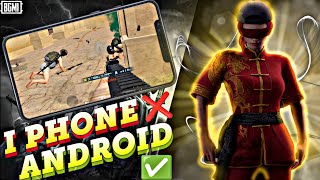 Better i Phone Player ❌ Better Android Player ✅ BGMI and PUBG MOBILE GAMEPLAY 😈😈