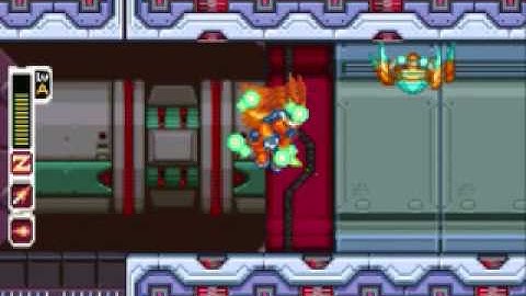 Megaman Zero 3 Secret Disks - Frontline Ice Base