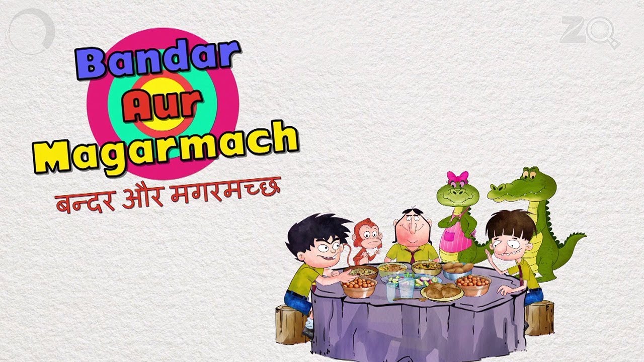 Bandar Aur Magarmach   Bandbudh Aur Budbak New Episode   Funny Hindi Cartoon For Kids