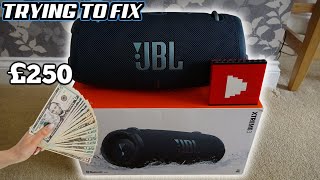 JBL Xtreme 3 Waterproof Speaker No Power from NEW - Amazon Return Repair