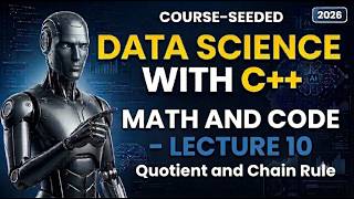 Proving the Quotient Chain Rule of Derivatives Data Science in C L10