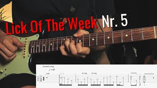 ,,Slow Dancing In A Burning Room" - John Mayer Chordal Lick - ,,Lick Of The Week Nr. 5" - With Tab