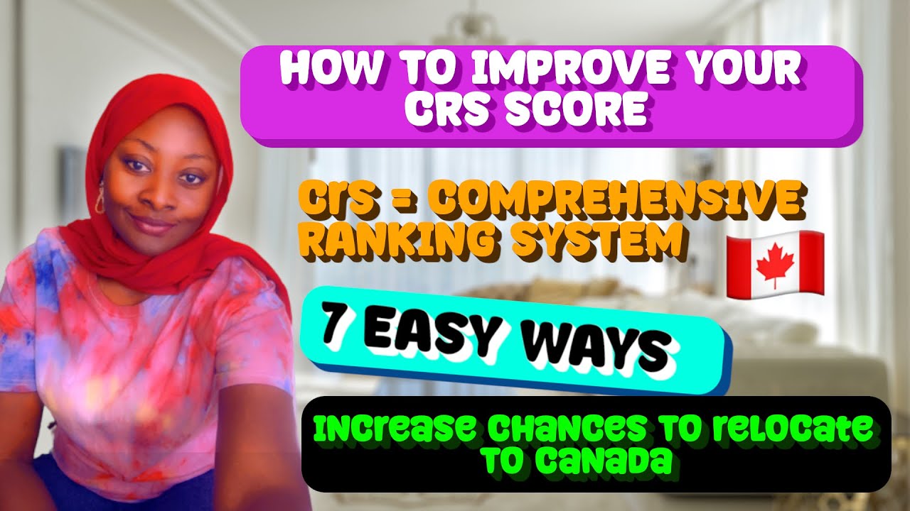 How to BOOST your CRS score on Express Entry Profile in 2024 - YouTube