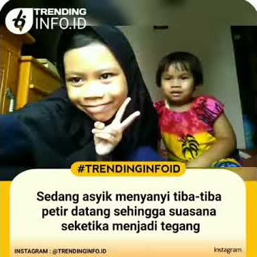 Lucu!!! Pas lagi nyanyi lagu'ABDULLAH'ada petir