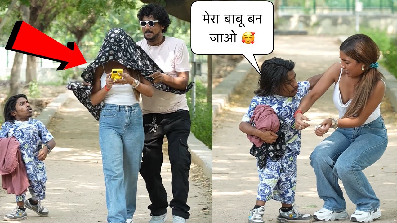 ये लड़की के साथ क्या हो गया 😱 | Prank On Cute Girl 🥰 | The Real Satish
