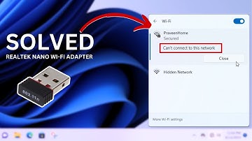 Realtek WiFi Adapter Can