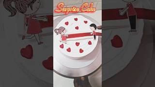 ✨Surprise message Cake🤩#cake #cakedecoration #asmr #asmrfood #shorts #shortvideo #surprise #love