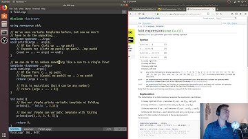 C++ Crash Course: Fold Expressions in C++17
