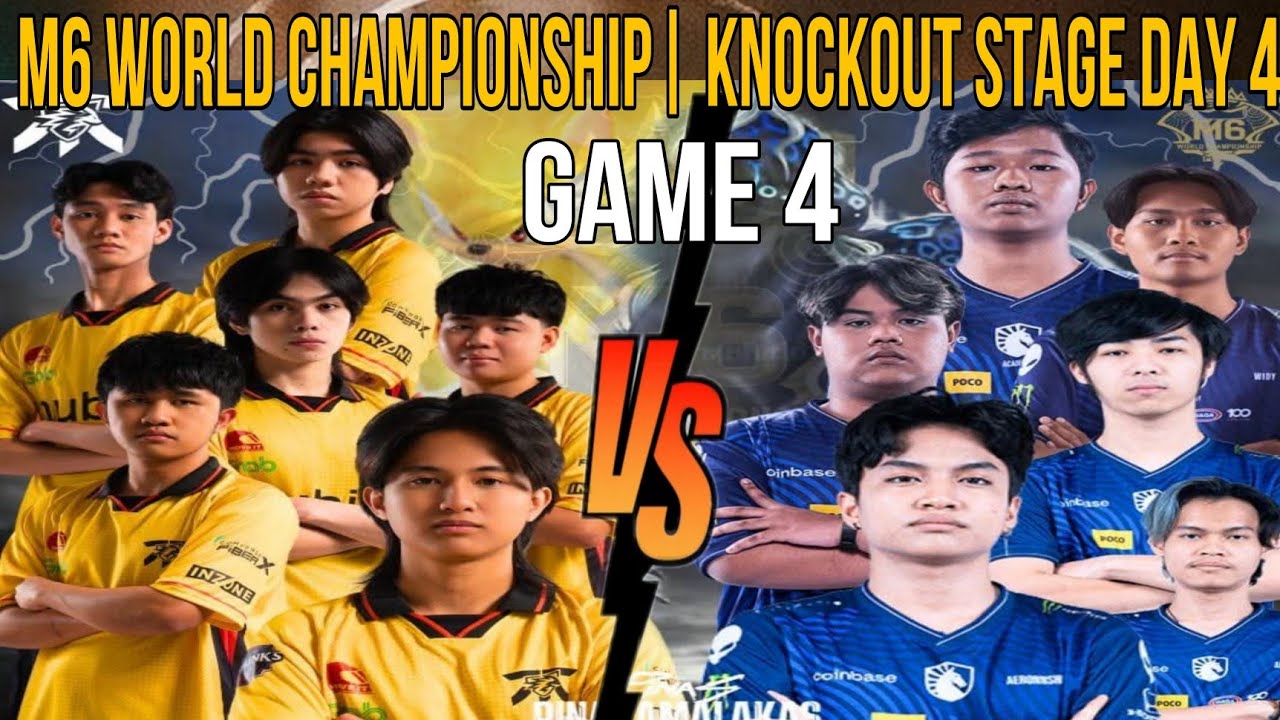 FNATIC ONIC PH V'S TEAM LIQUID ID [Game 4] M6 WORLD CHAMPIONSHIP KNOCKOUT STAGE DAY 4