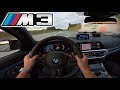 BMW M3 (G80) Competition | TOP SPEED & 100-200 km/h on Autobahn✔