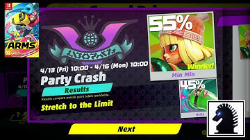 NS ARMS - The 8th Party Crash: Final Results  & Rewards