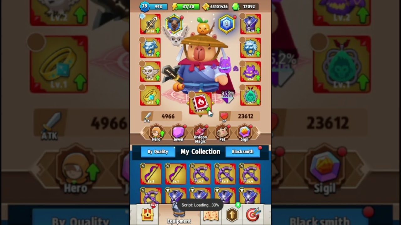 Archero Hack - Скрипт Fast Farm v32