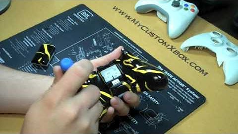 How To Paint A Tiger Stripe Xbox 360 Controller - Part 3 - By MyCustomXbox