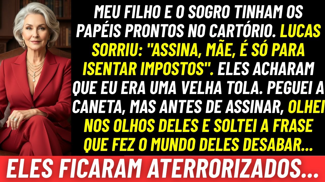 Meu filho tentou ROUBAR MINHA CASA, mas puxei o Caderno das Dívidas!...