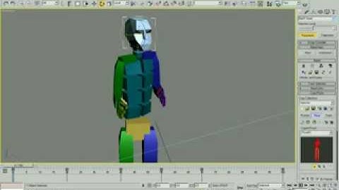 3dmax Biped Pose Posture editing