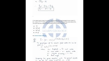 UPSC Combined Geoscientist Examination 2024 Paper I Answer Key with Solution:  Learn Geology