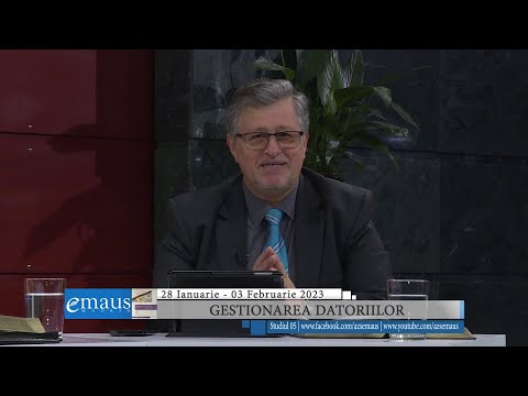 Studiul 05 - Gestionarea datoriilor | 28 ianuarie - 03 februarie 2023