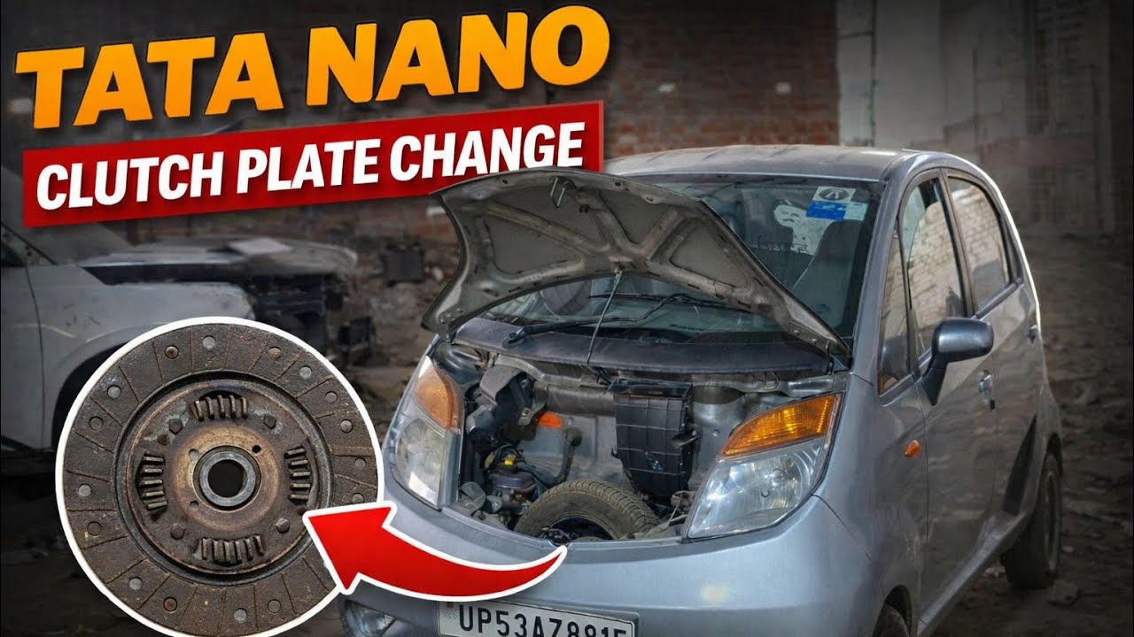 TATA Nano Clutch Plate Change 