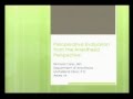 Preoperative Evaluation from the Anesthesia Perspective- Dr. Richard Cano, 7/9/14
