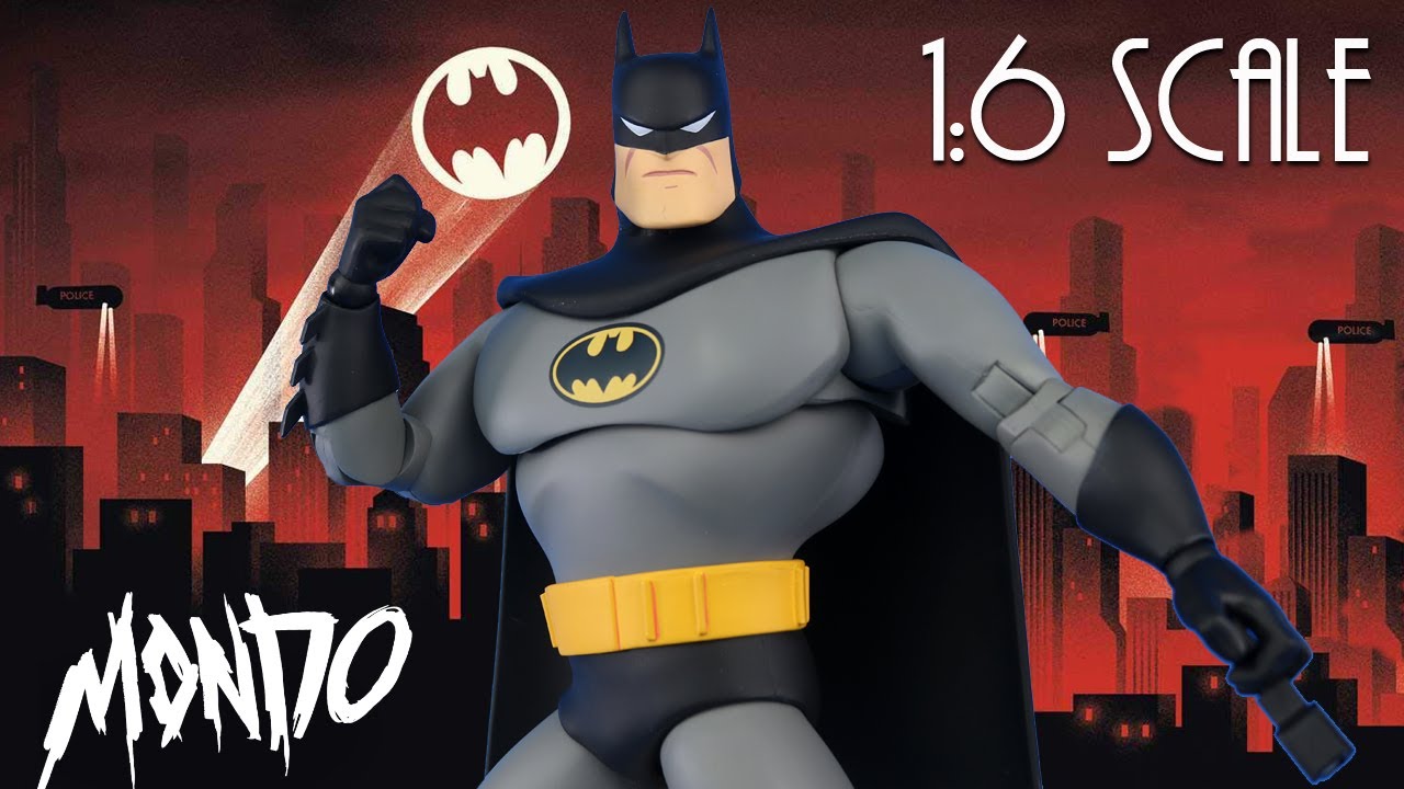 Batman Animated Series 1/6 Scale Exclusive Mondo Action Figure Review -  YouTube