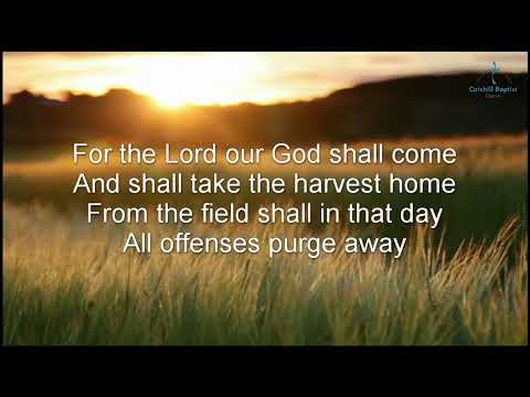 Come Ye Thankful People Come Backing Track Karaoke Version Come Ye Thankful People Come Backing Track Karaoke Version