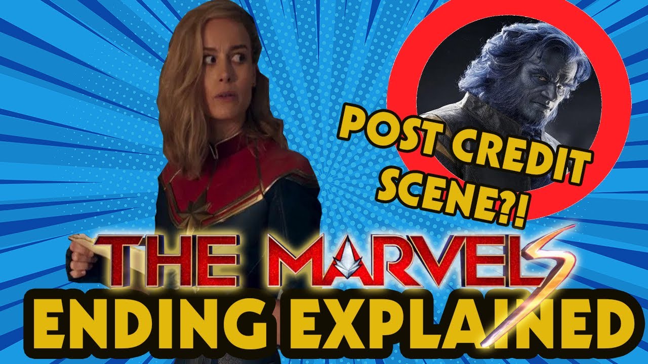 The Marvels post-credit scene explained