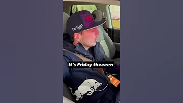 Max Verstappen Its Friday Then It S Saturday Sunday What Shorts 