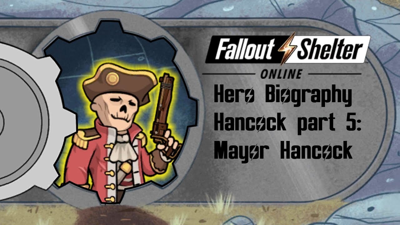 Fallout Shelter Online: Hancock, Mayor Hancock